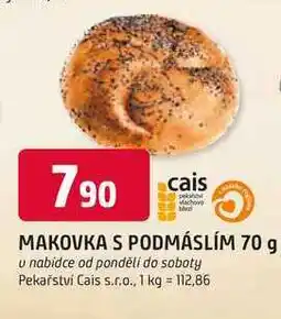 Trefa MAKOVKA S PODMÁSLÍM nabídka