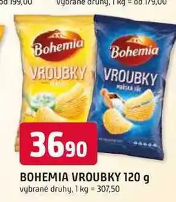 Trefa BOHEMIA VROUBKY nabídka