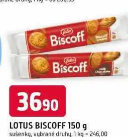 Trefa LOTUS BISCOFF nabídka