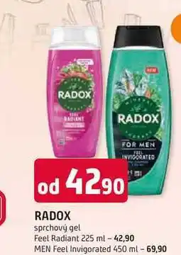 Trefa RADOX sprchový gel Feel Radiant nabídka