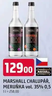 Trefa MARSHALL CHALUPÁŘ, MERUŇKA vol. 35% nabídka