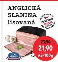 RABBIT řeznictví ANGLICKÁ SLANINA lisovaná nabídka