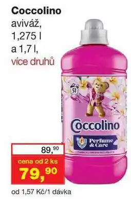 Ráj drogerie Coccolino nabídka