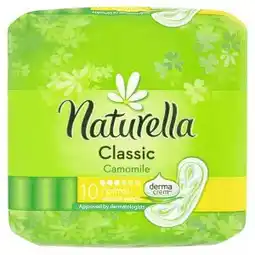Ráj drogerie Naturella Classic camomile hygienické vložky s jemnou vůní 10 ks nabídka
