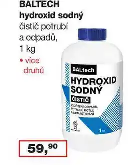 Ráj drogerie BALTECH hydroxid sodný nabídka