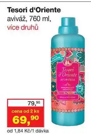 Ráj drogerie Tesori d'Oriente nabídka