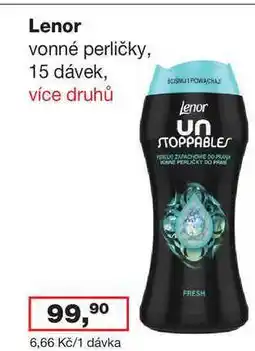 Ráj drogerie Lenor 15 dávek nabídka