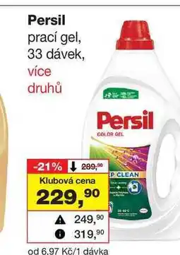 Barvy a laky drogerie Persil prací gel, 33 dávek nabídka