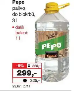 Barvy a laky drogerie Pepo palivo do biokrbů nabídka