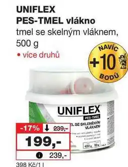 Barvy a laky drogerie UNIFLEX PES-TMEL vlákno tmel se skelným vláknem nabídka
