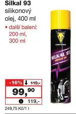 Barvy a laky drogerie Silkal 93 silikonový olej nabídka