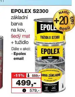 Barvy a laky drogerie EPOLEX S2300 základní barva na kov nabídka