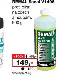 Barvy a laky drogerie X REMAL Sanal V1406 proti plísni na zdech a houbám nabídka