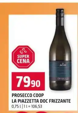 Terno PROSECCO COOP LA PIAZZETTA DOC FRIZZANTE nabídka