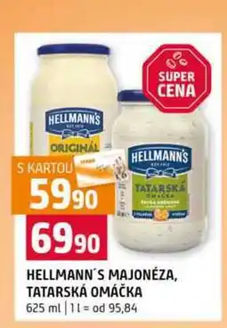 Terno HELLMANN'S MAJONÉZA, TATARSKÁ OMÁČKA nabídka