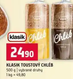 Terno KLASIK TOUSTOVÝ CHLÉB 500 g vybrané druhy nabídka