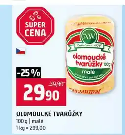 Terno OLOMOUCKÉ TVARŮŽKY 100 g malé nabídka
