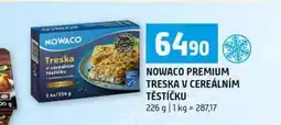 Terno NOWACO PREMIUM TRESKA V CEREÁLNÍM TĚSTÍČKU nabídka