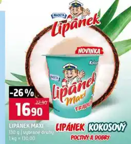 Terno LIPÁNEK KOKOSOVÝ 130 g vybrané druhy nabídka