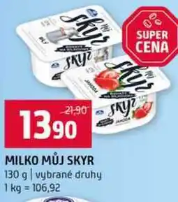 Terno MILKO MŮJ SKYR 130 g vybrané druhy nabídka