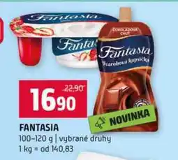 Terno FANTASIA Tvarohova kapsička 100-120 g vybrané druhy nabídka
