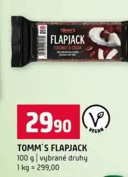 Terno TOMM'S FLAPJACK 100 g vybrané druhy nabídka