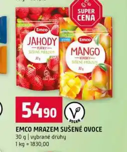 Terno EMCO MRAZEM SUŠENÉ OVOCE 30 g vybrané druhy nabídka