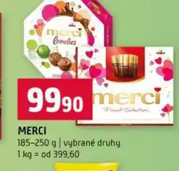 Terno MERCI 185-250 g vybrané druhy nabídka