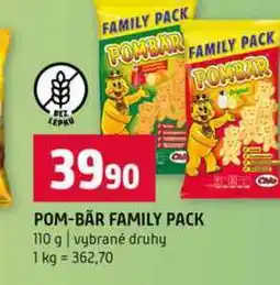 Terno POM-BÄR FAMILY PACK 110 g vybrané druhy nabídka