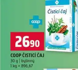 Terno COOP ČISTICÍ ČAJ 30 g bylinný nabídka