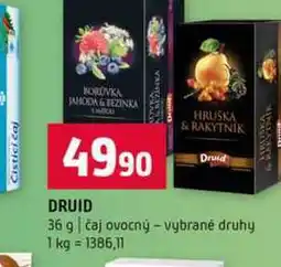 Terno Druid 36 g čaj ovocný vybrané druhy nabídka