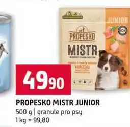 Terno PROPESKO MISTR JUNIOR 500 g granule pro psy nabídka