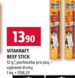 Terno VITAKRAFT BEEF STICK 12 g pochoutka pro psy vybrané druhy nabídka