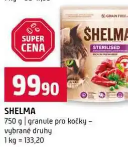 Terno SHELMA 750 g granule pro kočky vybrané druhy nabídka
