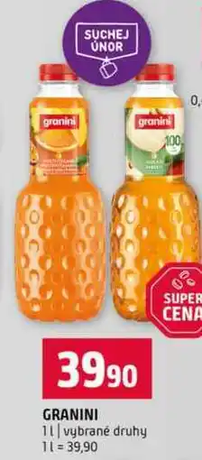 Terno GRANINI 1l vybrané druhy nabídka
