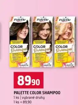 Terno PALETTE COLOR SHAMPOO 1 ks vybrané druhy nabídka