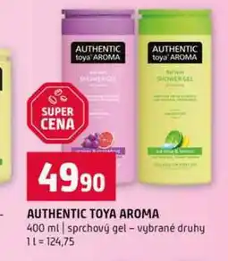 Terno AUTHENTIC TOYA AROMA 400 ml sprchový gel vybrané druhy nabídka