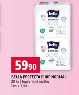 Terno BELLA PERFECTA PURE NORMAL 20 ks hygienické vložky nabídka