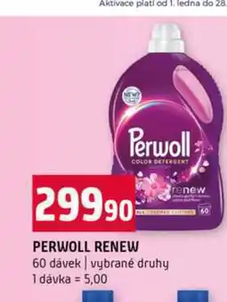 Terno PERWOLL RENEW 60 dávek vybrané druhy nabídka