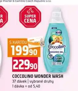 Terno COCCOLINO WONDER WASH 37 dávek vybrané druhy nabídka