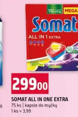 Terno SOMAT ALL IN ONE EXTRA 75 ks kapsle do myčky nabídka