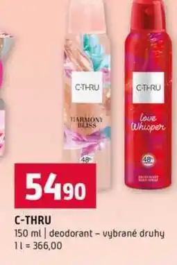 Terno C-THRU 150 ml deodorant vybrané druhy nabídka