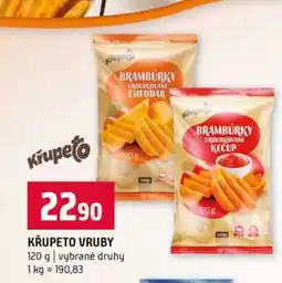 Terno KŘUPETO VRUBY 120 g vybrané druhy nabídka