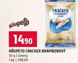 Terno KŘUPETO CRACKER BRAMBOROVÝ 50 g solený nabídka