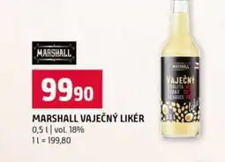 Terno MARSHALL VAJEČNÝ LIKÉR 0,5l vol. 18% nabídka