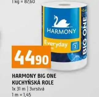 Terno HARMONY BIG ONE KUCHYŇSKÁ ROLE 1x 31 m 3vrstvá nabídka