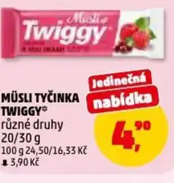 Penny Market Müsli tyčinka twiggy nabídka
