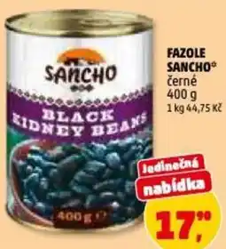 Penny Market Fazole sancho černé nabídka
