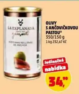 Penny Market Olivy s ančovičkovou pastou nabídka