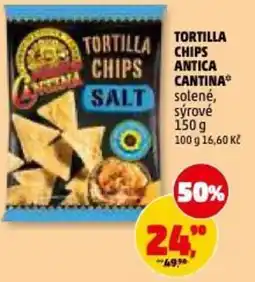 Penny Market Tortilla chips antica cantina nabídka